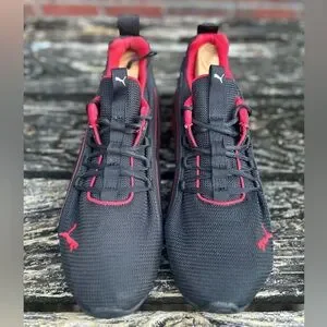 PUMA Axelion NXT Black Urban Red Size 10.5 Cross Training Athletic Shoes G6 Puma | Shoes | Puma Axelion Nxt Black Urban Red Size 5 Cross  main image 2